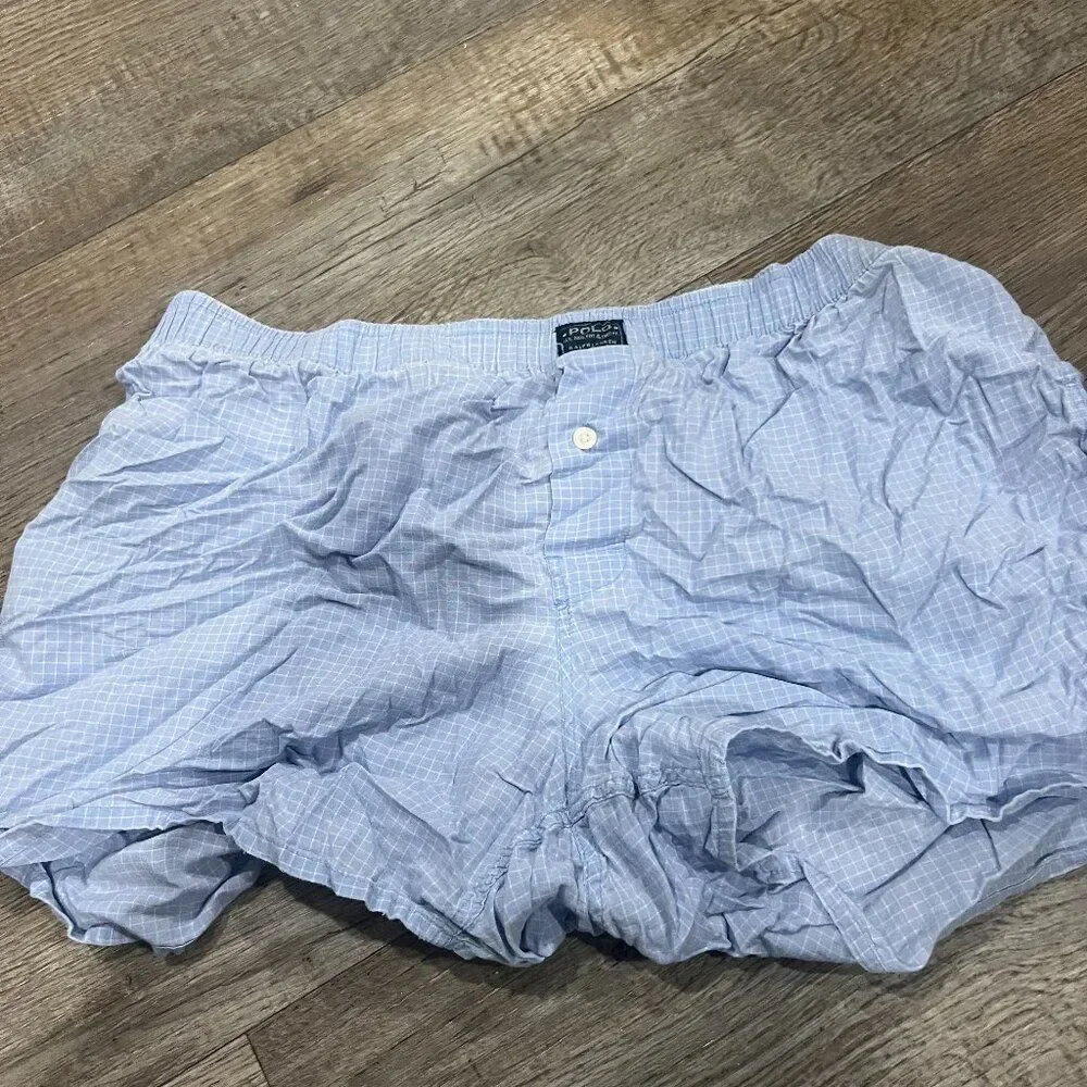Polo Ralph Lauren blue‎ boxers L